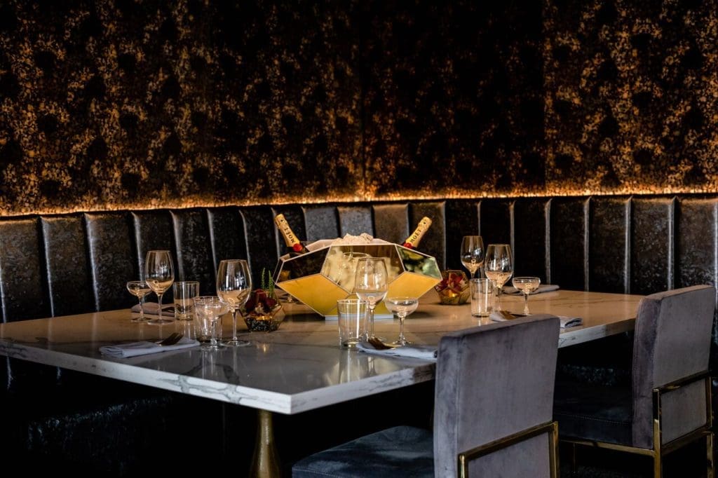 Bisou's chef is the former private chef to the French Ambassador to the United States. 