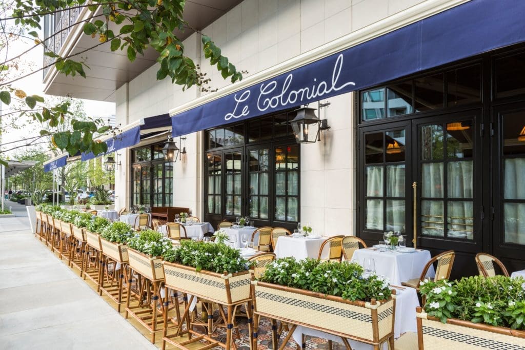 Le Colonial's chef is an award-winning cookbook author. 