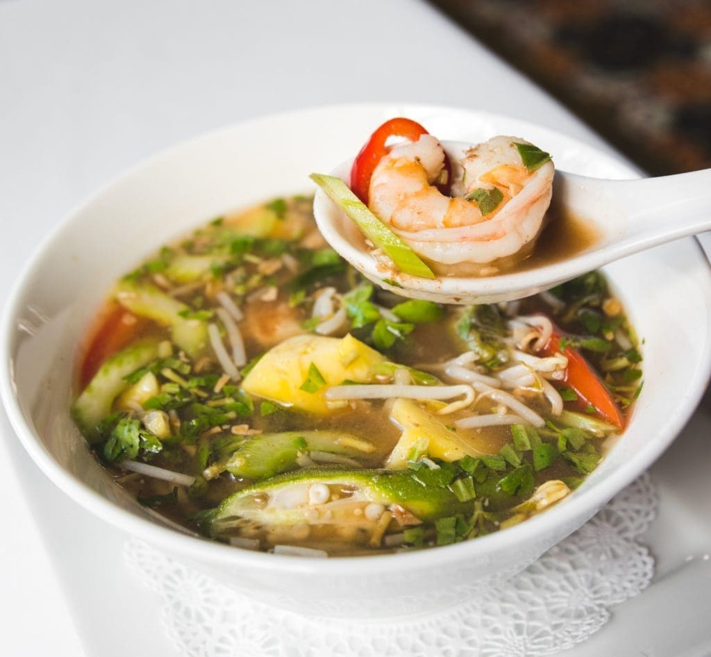 Le Colonial offers a robust menu of French-inspired Vietnamese dishes. 