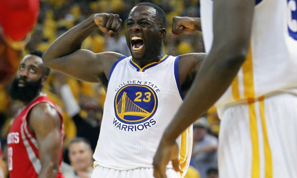 Draymond Green Trolls Rockets Fans After Game 6 Embarrassment, Beyonce Draws a Standing O and Fights Break Out at Toyota