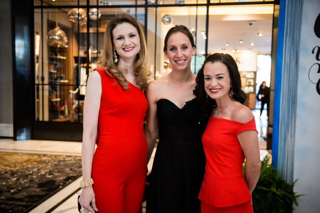 Cynthia Mabry, Christine Transier, Emily Perry at The Children's Fund Gala. (Photo by Chris Bailey Photography)