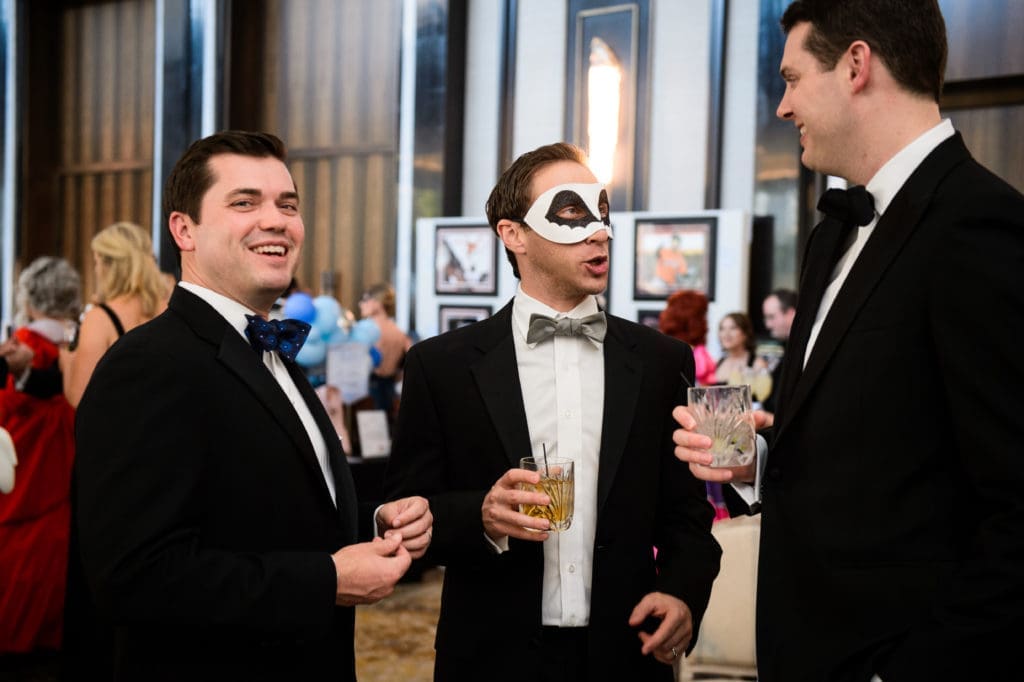 Nick Meserve, JJ Oshins, Colton Braud at The Children's Fund Gala. (Photo by Chris Bailey Photography)