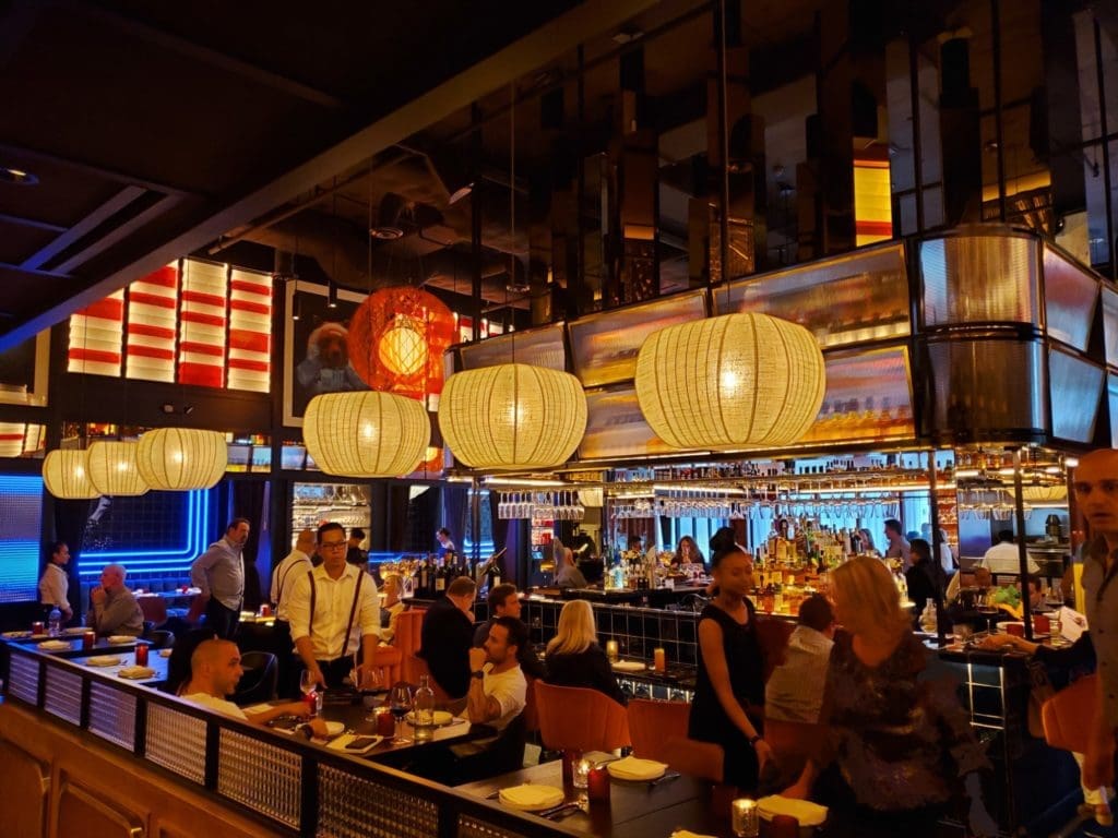 The city was mad for MAD, where every seat was booked for the next six weeks, including those at the bar. (Photo by Shafik I. Rifaat)