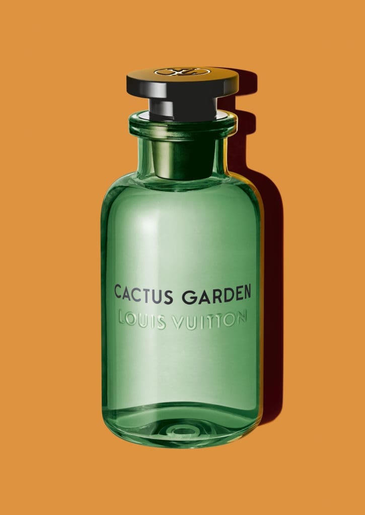 Cactus Garden provides a cool, fresh scent. Courtesy of Louis Vuitton. 