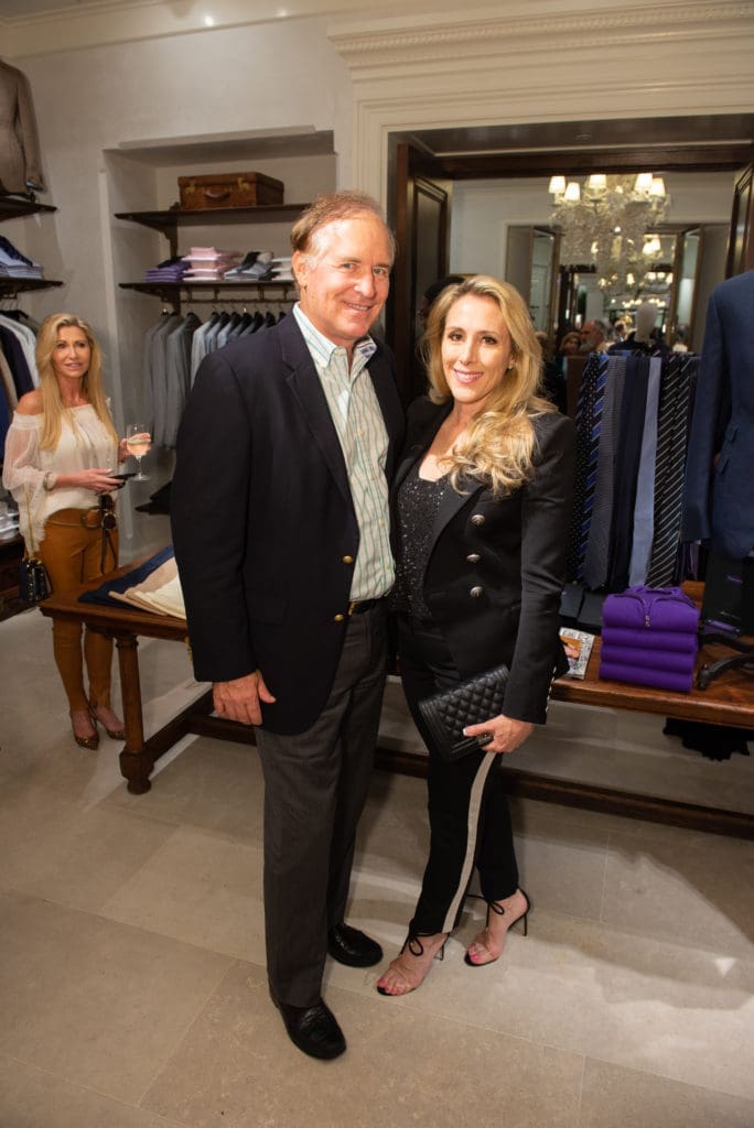 Mike & Christy Sullivan dressed to impress. (Photo by Emile C. Browne)
