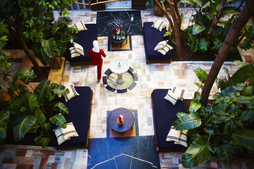 The El Fenn hotel in Marrakech is chic, relaxed and authentically Moroccan. (Photo by David Loftus)