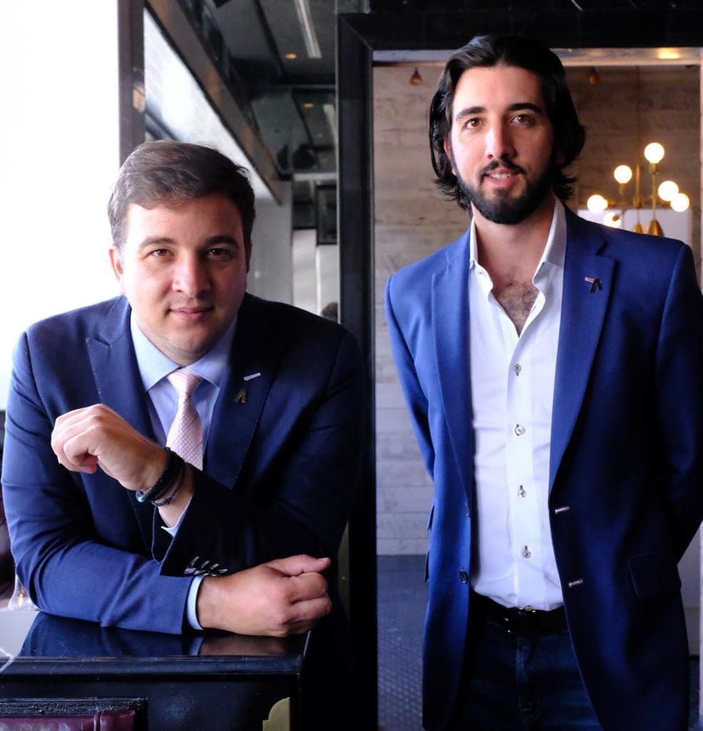 Atlas Restaurant Group owners Alex Smith, Eric Smith at Ouzo Bay and Loch Bar (Photo by Daniel Ortiz)