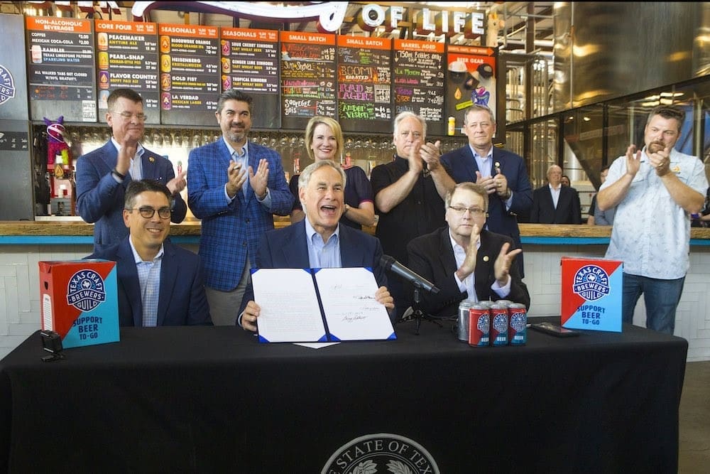 Craft Beer Bill Signing