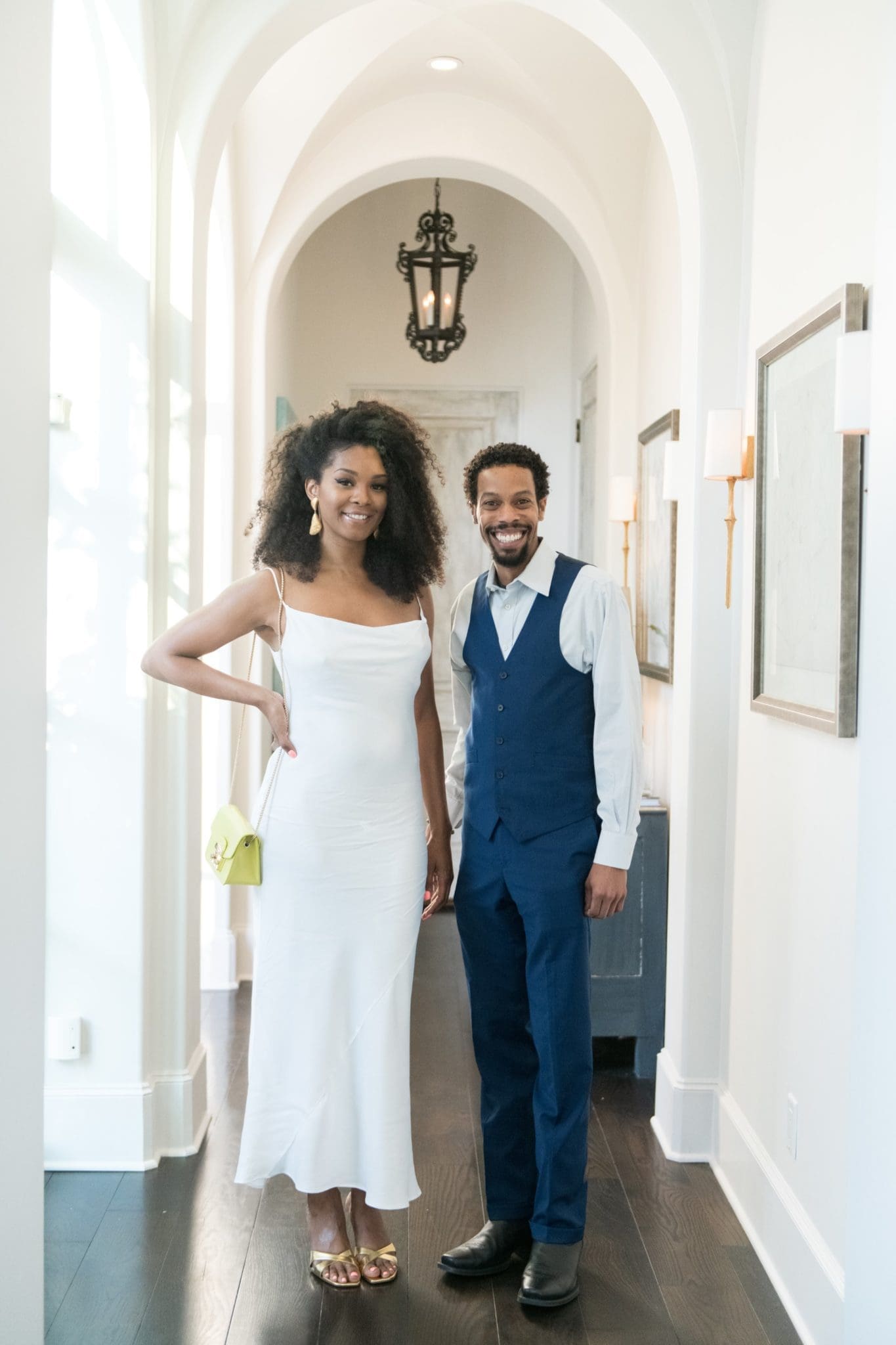 Christina Tegbe, Jelani Byars (Photo by Matthew Rood)