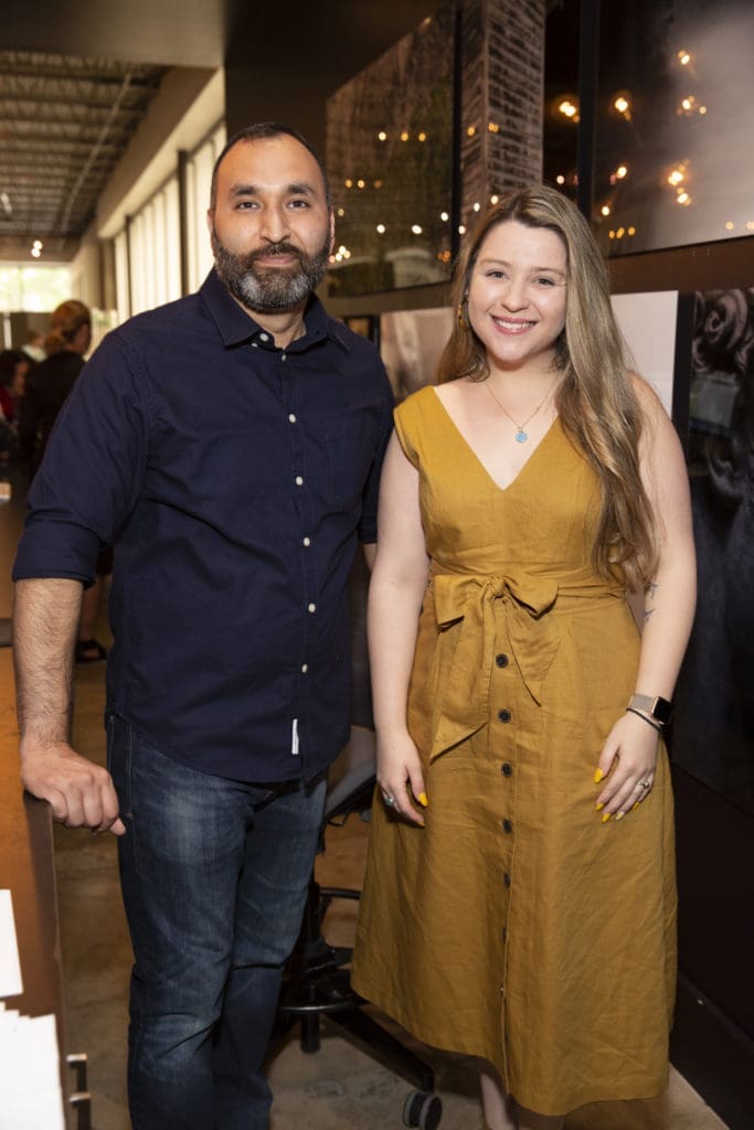 Johazat Campos, Gaby Oyer at the FOUND book signing. (Photo by Jenny Antill Clifton)
