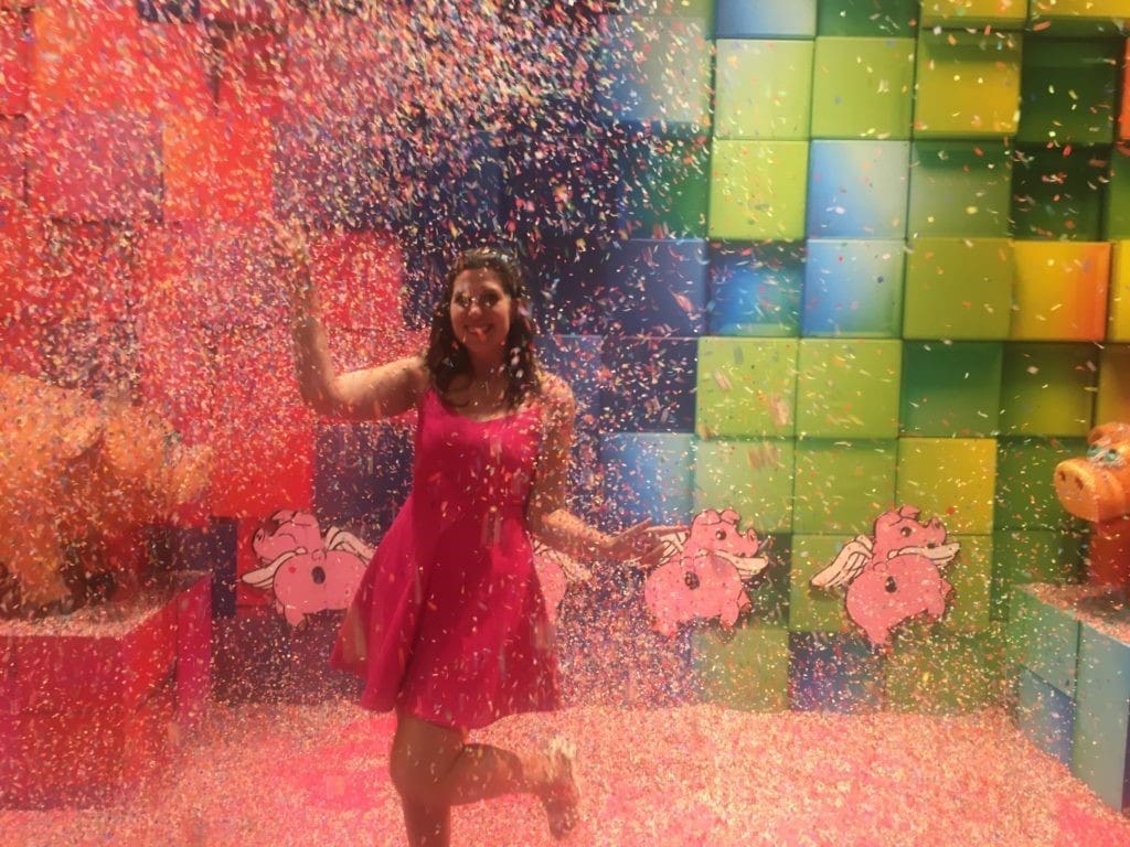 Watch out, or you will 100% get confetti bombed. 