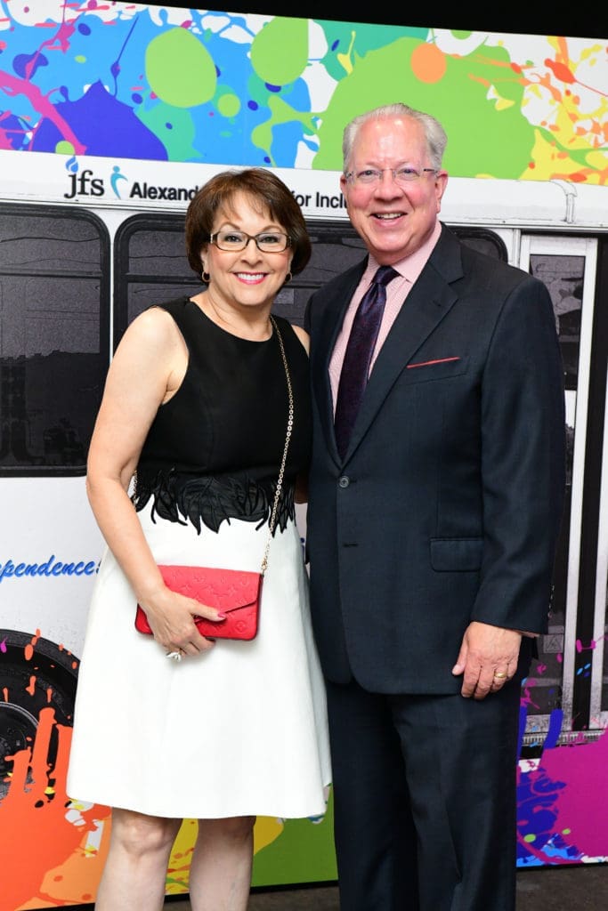 Karen & Jay Harberg at the JFS 106th anniversary gala. (Photo by Daniel Ortiz)