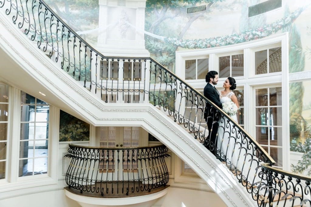 Spiral staircases at The Olana are prime photo spots. 