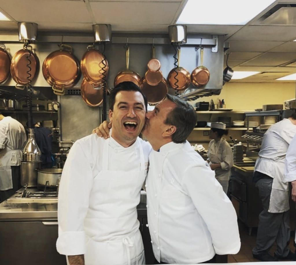 Aaron Bludorn worked with chef Daniel Boulud for 10 years. 