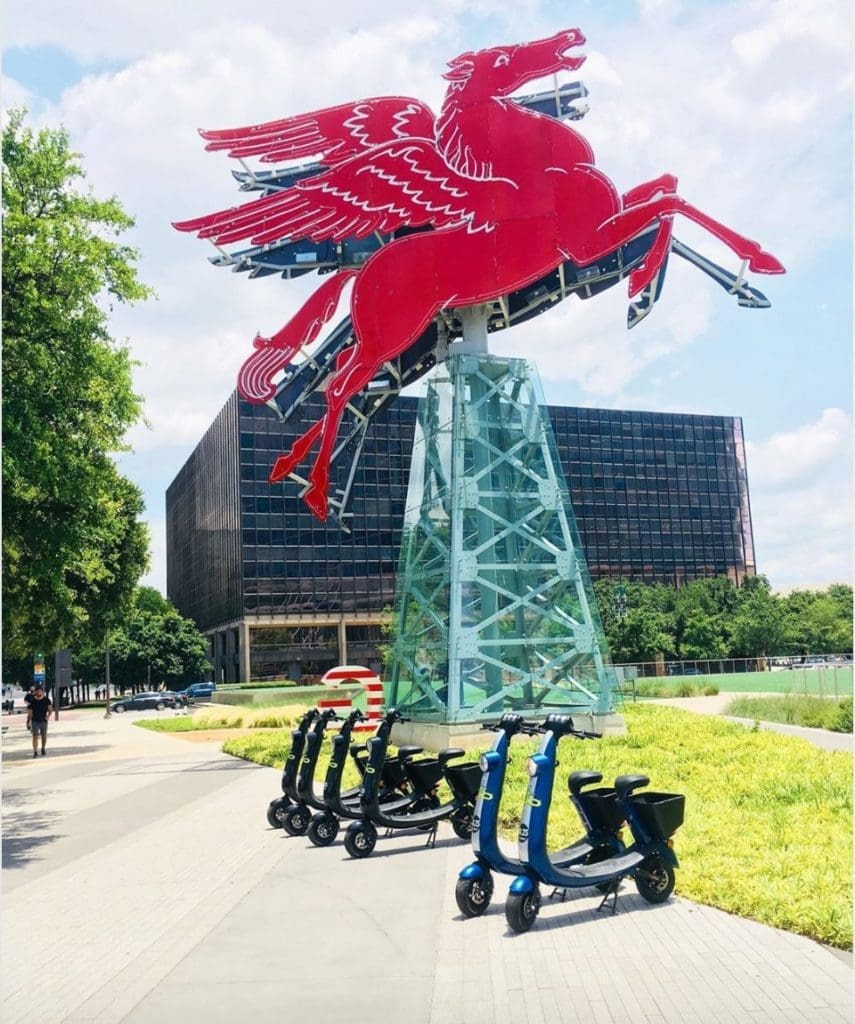 Sit-Down Electric Scooters Hit the Texas Streets