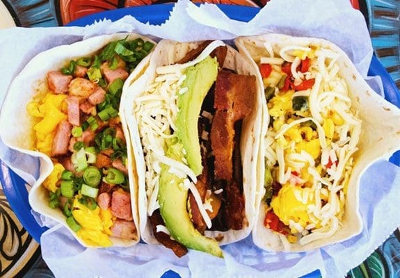 So many tacos at Tacodeli, you won't know what to do...except maybe order them all.