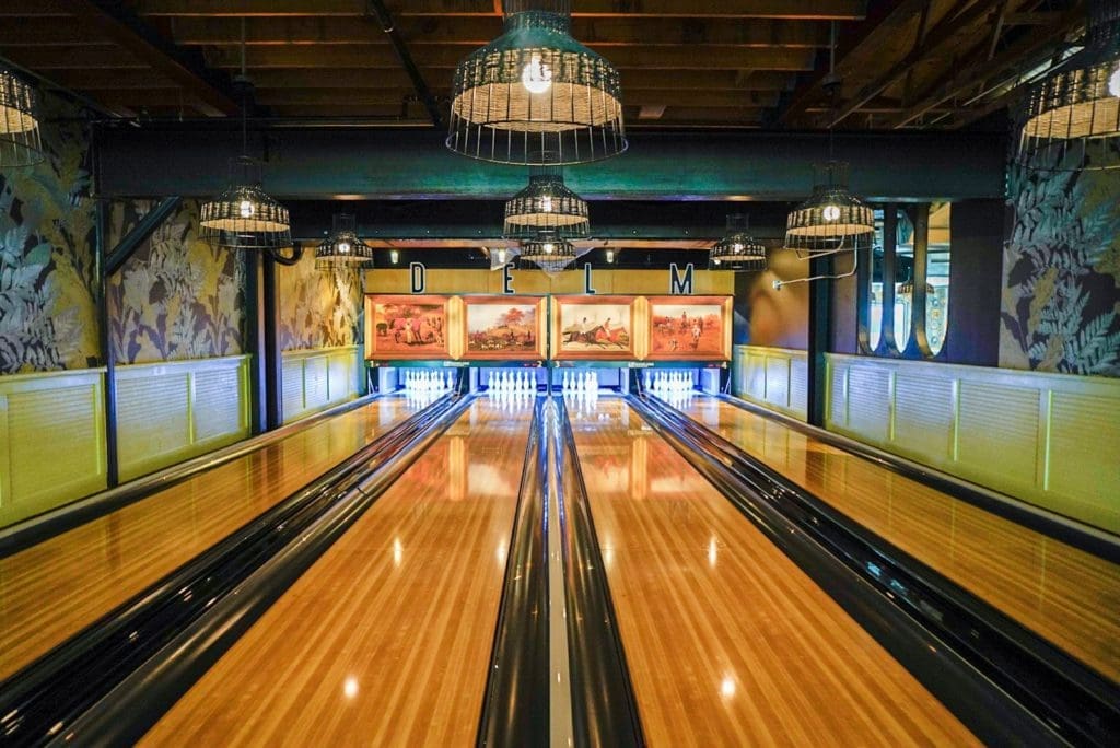 Punch Bowl Social is a ginormous entertainment complex.
