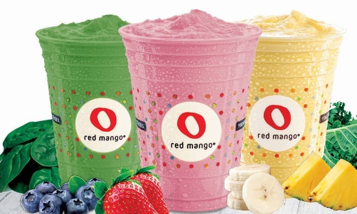 Red Mango smoothies are half off this Friday. Courtesy of Groupon