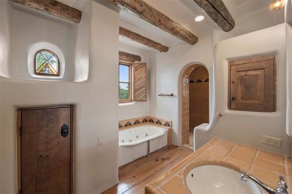Hand-made tile is a personal touch. 