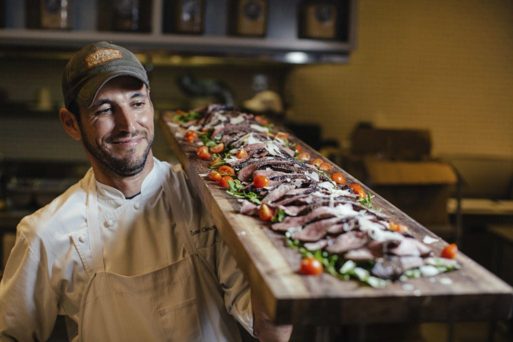 Meats will come from places like 44 Farms. 