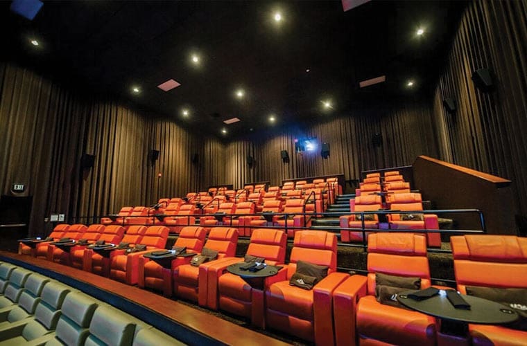 iPic Theater offers an upscale movie and dining experience. 