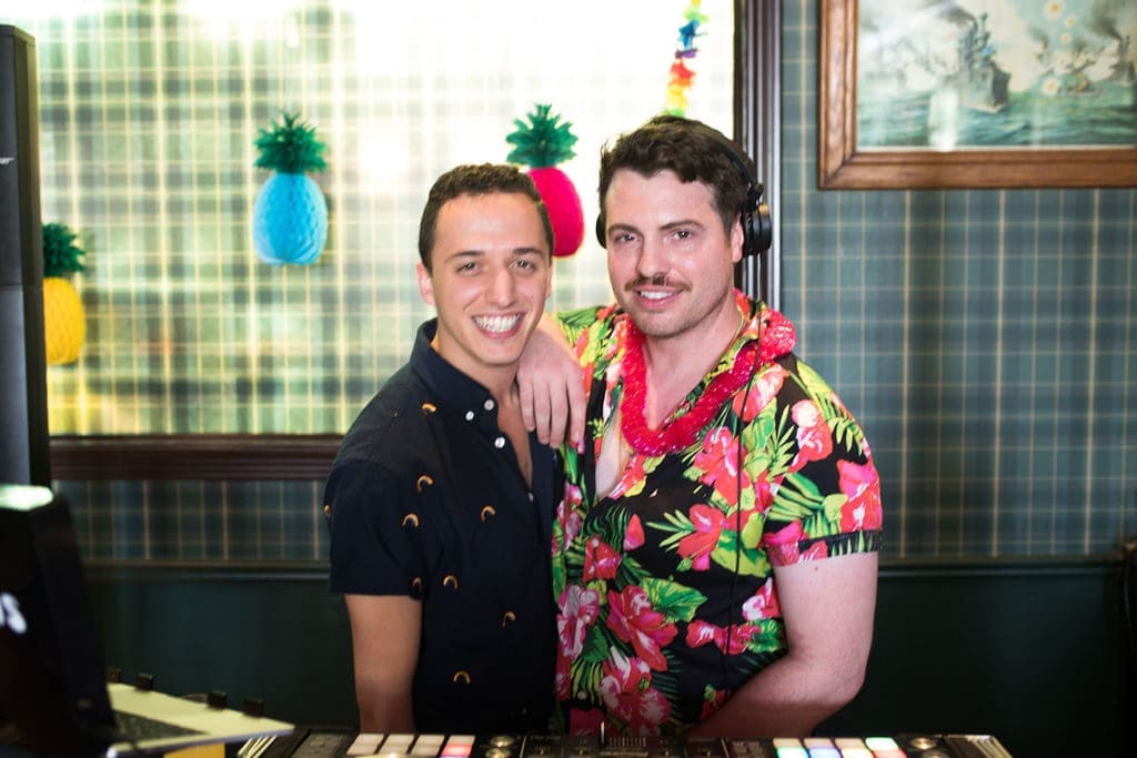 Nick Puccio, Matt Johns aka DJ Ramalama (Photo by Leah Wilson)