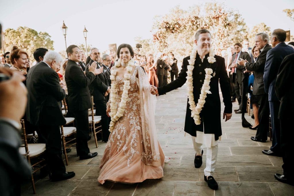Newlyweds Puja and Gary Chapman  (Photo by Philip Thomas)