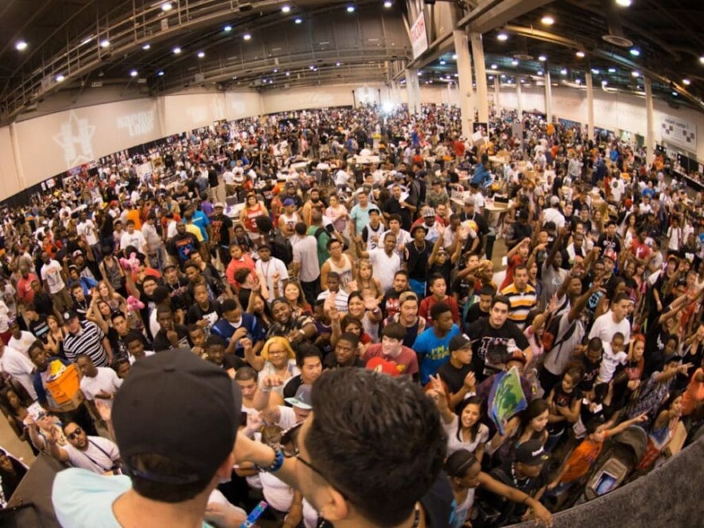 To say the H-Town Sneaker Summit draws huge crowds doesn't even do the scene justice.
