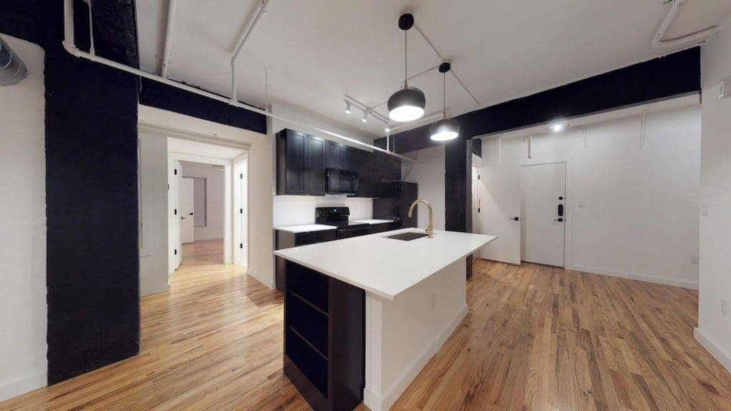 The Argyle has open concept living spaces.
