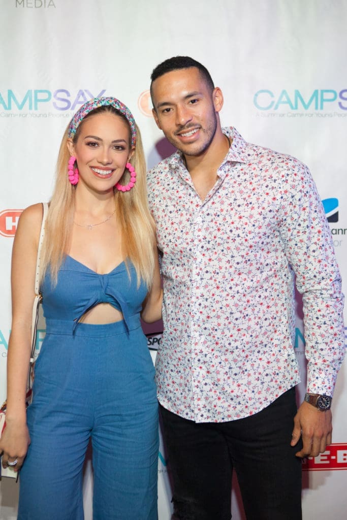 Daniella & Carlos Correa, Astros shortstop (Photo by Todd Parker, STP Images)