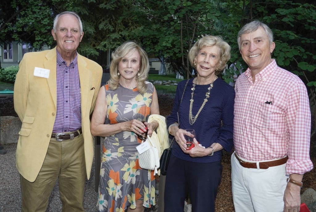 Dick Hansen, Joan Budd, Judy Ley Allen, Tom Elsenbrook (Photo by Riccardo Savi)
