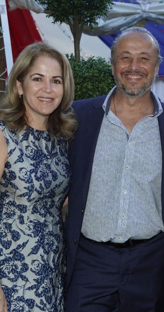 Erika de la Garza, Dr. Alejandro Chaoul (Photo by Riccardo Savi)