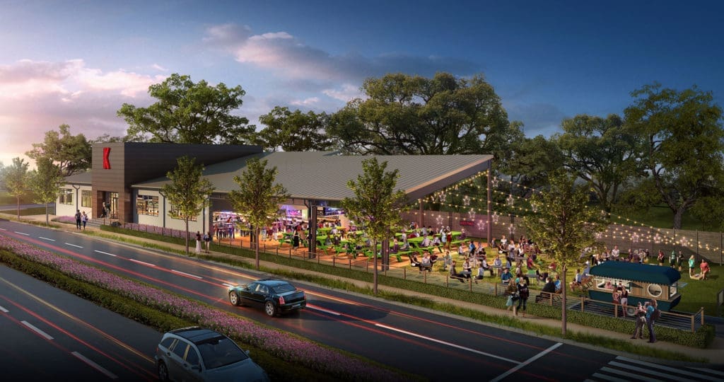 Memorial City's new Kirby Ice House will bring plenty of patio power.