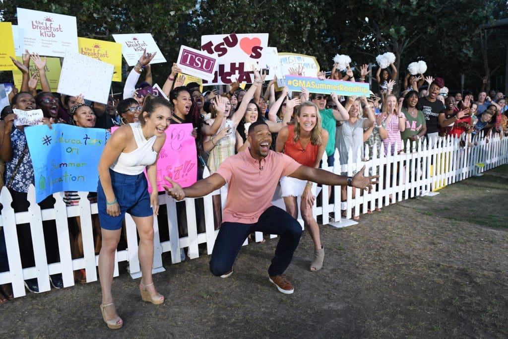 Michael Strahan is a Houston treasure.  (Photo by Lorenzo Bevilaqua/Walt Disney Television)