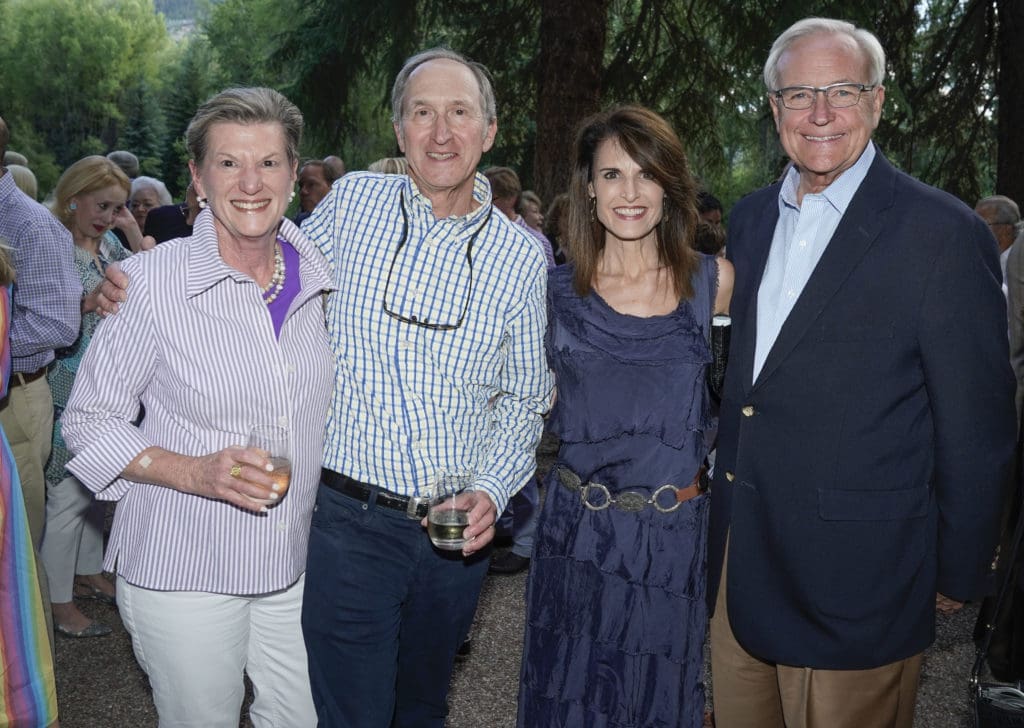 Kathy & John Orton, Kim Craig, Bill King (Photo by Riccardo Savi)