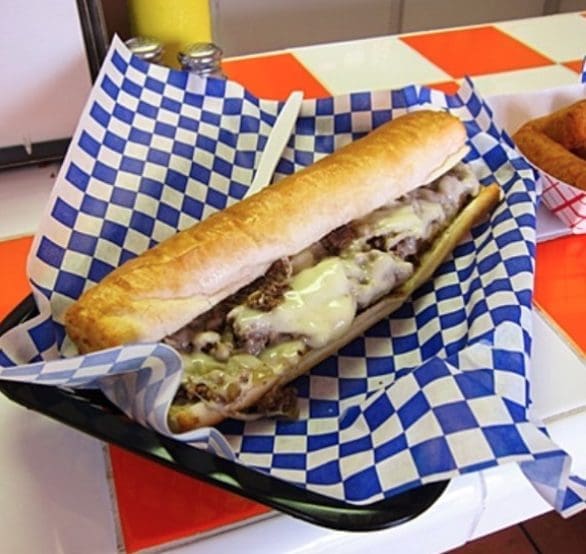 Pappa Geno's boasts eight varieties of Philly cheesesteaks. 