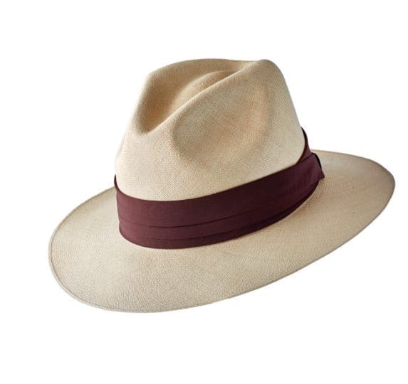 The budget-busting Montecristi Panama Hat's Montecristi Supreme for $5,000, the hat band color is your choice.