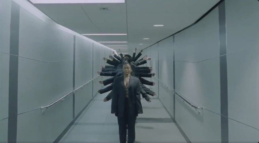 The choreography was elaborate. 