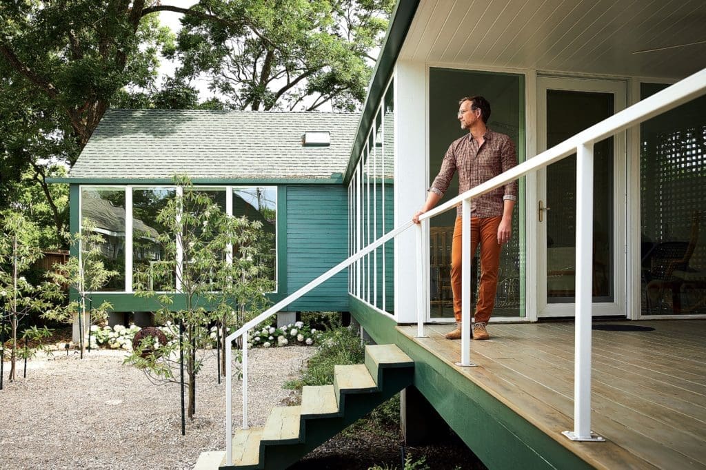 Ben Koush knows his Near Northside Home is special. (Photo by Pär Bengtsson)