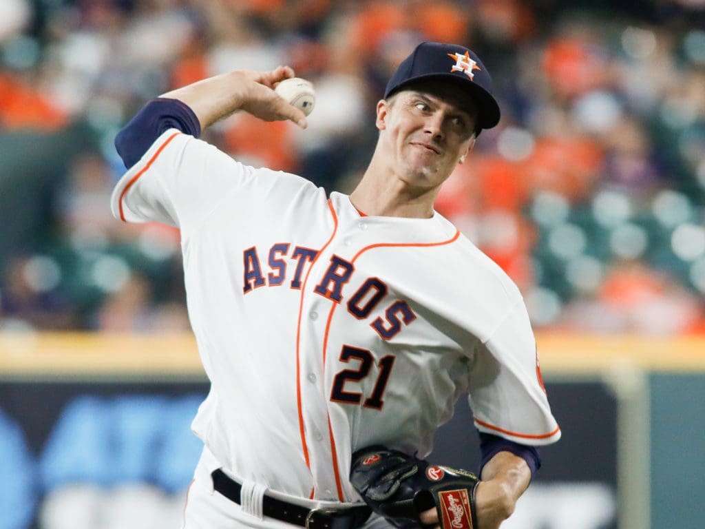 Zack Greinke gives the Houston Astros a legit losing streak stopper. (Photo by F. Carter Smith)