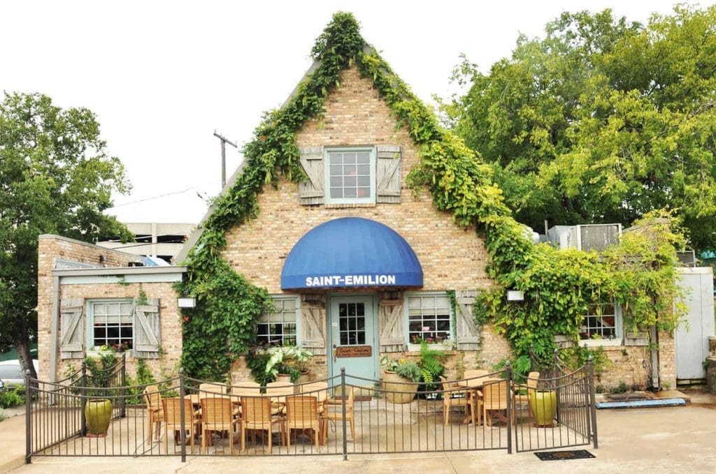Saint-Emilion is located in a cozy cottage on W. 7th.