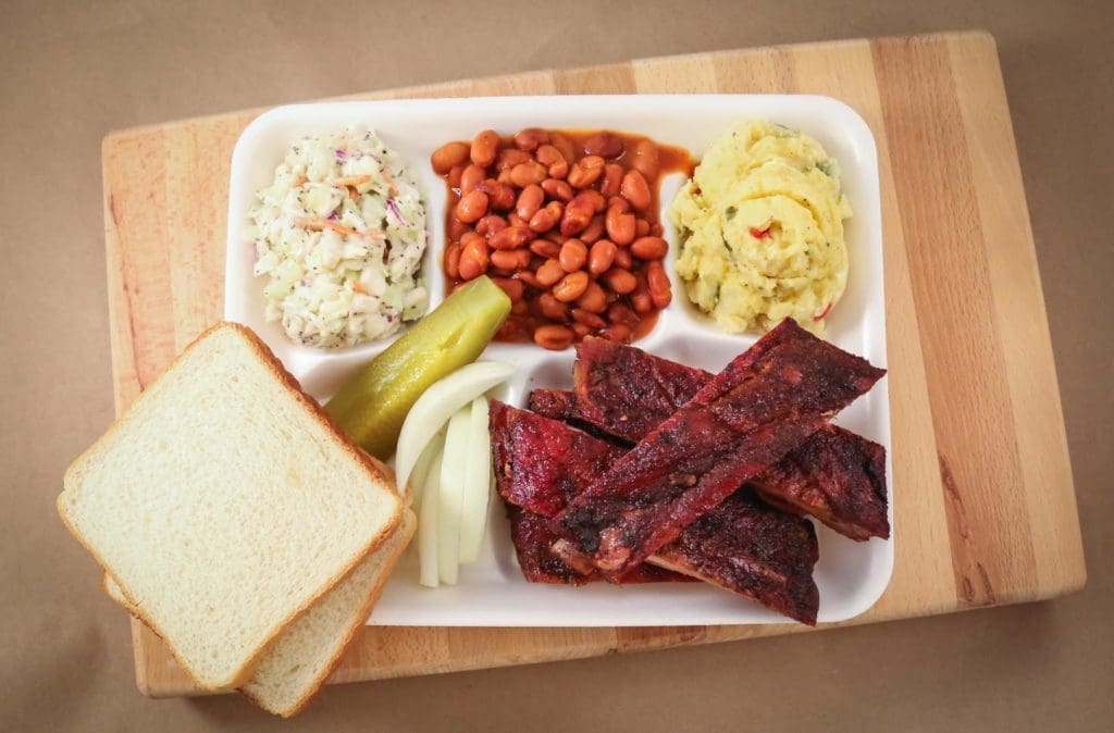 Angelo's BBQ is a classic barbecue restaurant.