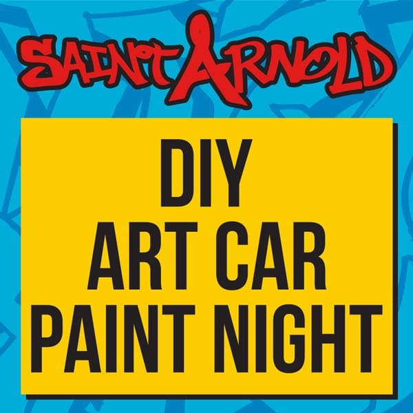 Saint Arnold hauls in a DIY Art Car for all your (temporary) painting inspiration.