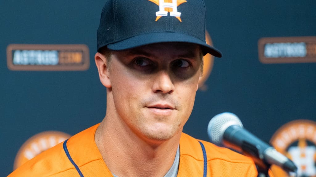 Zack Greinke's arrival immediately sky rocketed the Houston Astros' already lofty expectations. (Photo by F. Carter Smith)