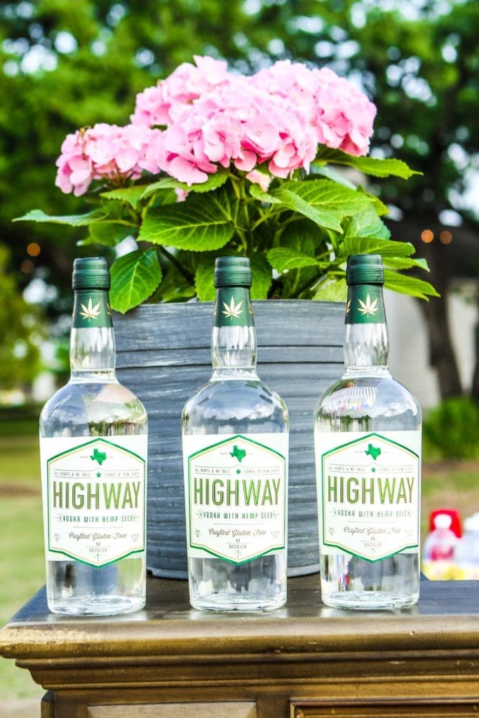 Highway Vodka on the cocktail cart (Photo by Chris P. Bachman)
