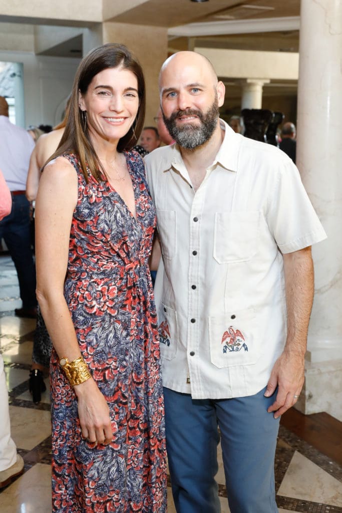 Liz & Andrew Stepanian at the kick-off party (Photo by Daniel Ortiz)