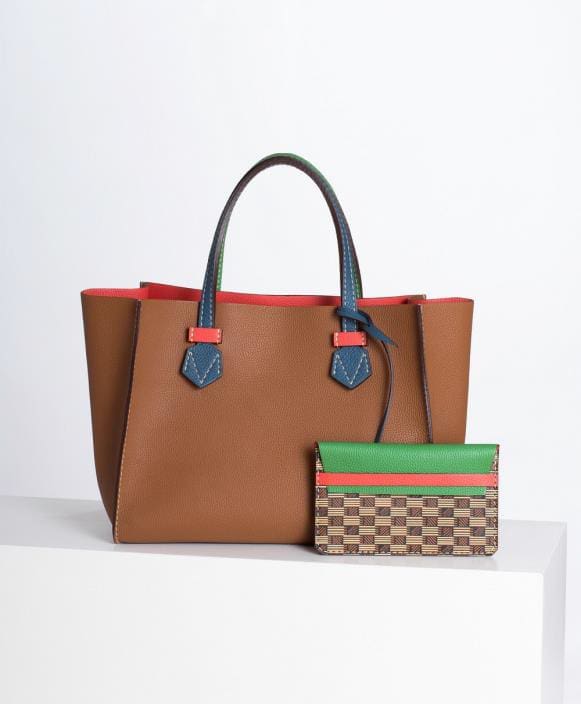 Many of the Moreau Paris bags are reversible and all can be customized.