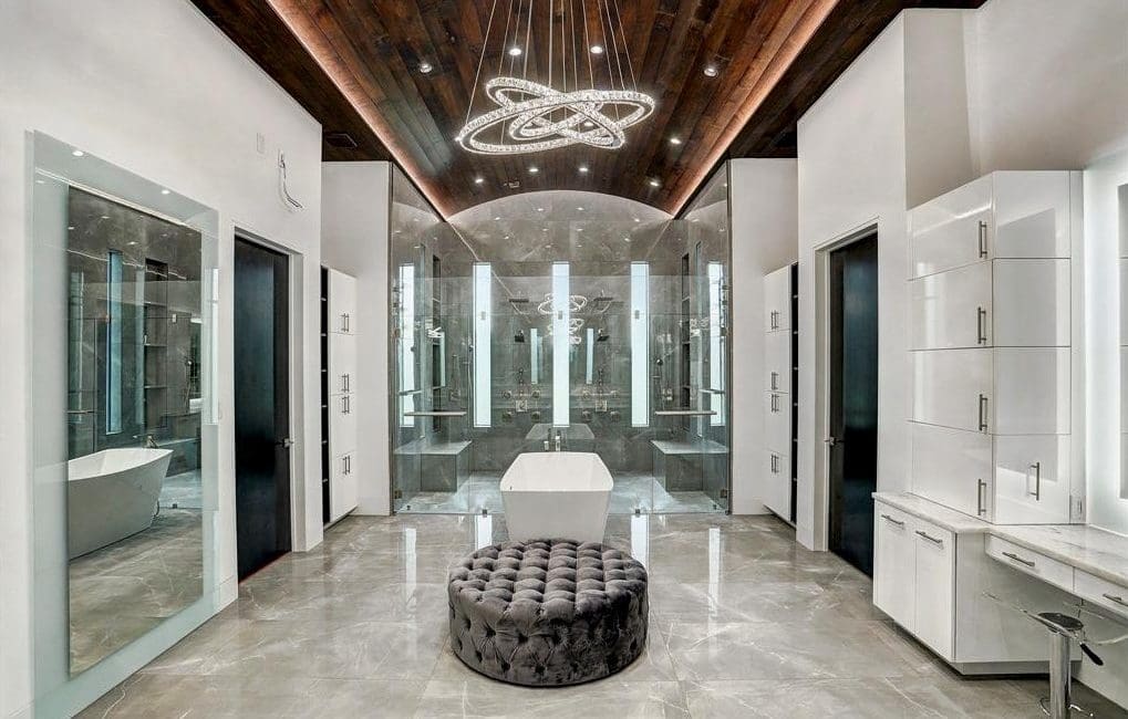 Frankel Building Group, James Harden master bath