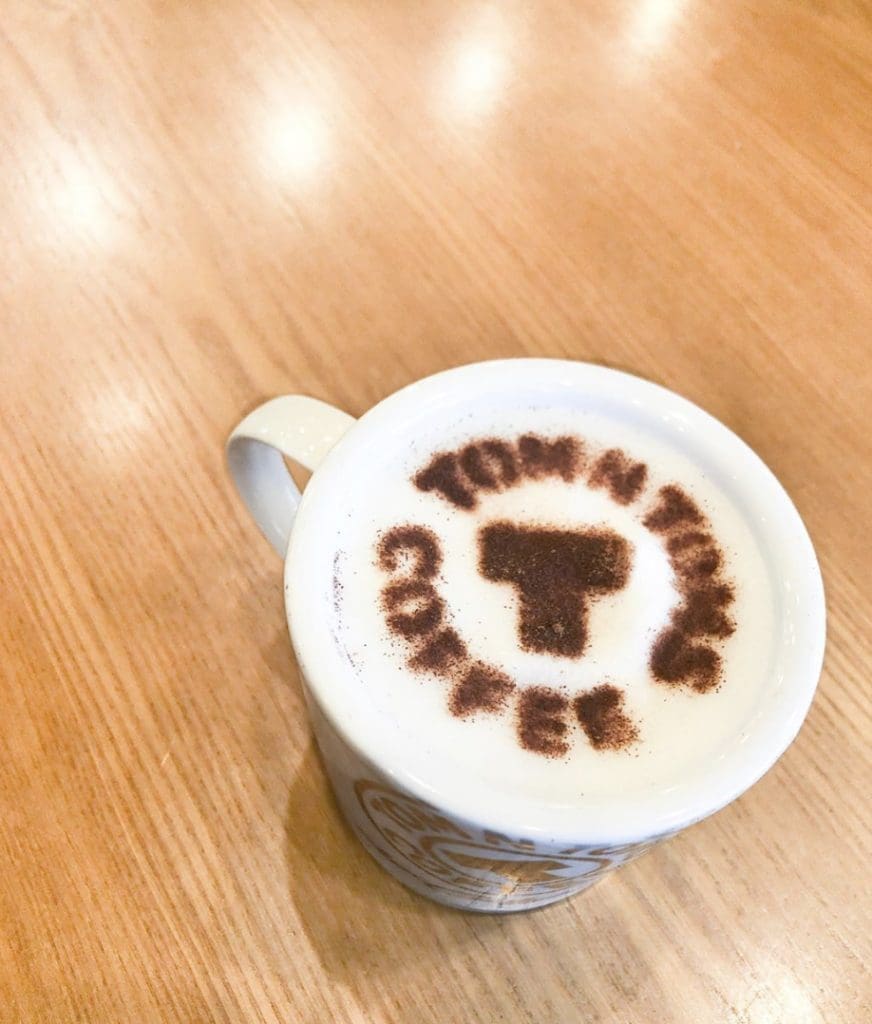 The Korean coffee shop has great classic coffees as well as inspired ones. 