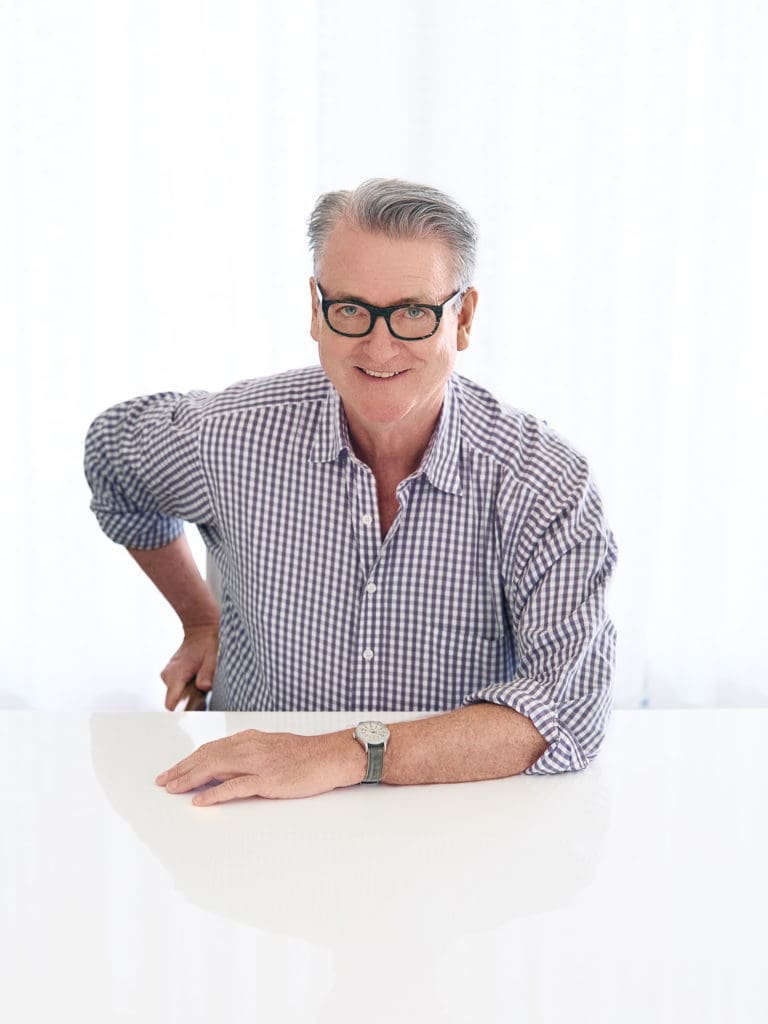 Tom Scheerer is in Dallas for Texas Design Week October 8 at James Showroom (Photo by Francesco Lagnese)